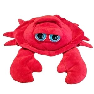 Vtg 1994 The Petting Zoo Plush red crab